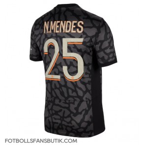 Paris Saint-Germain Nuno Mendes #25 Replika Tredje Tröja 2023-24 Kortärmad